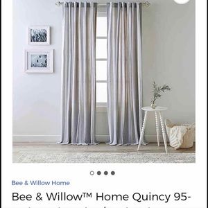 95" Bee and Willow Quincy curtain panels